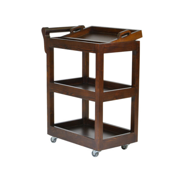 Kamini Wooden Spa Trolley