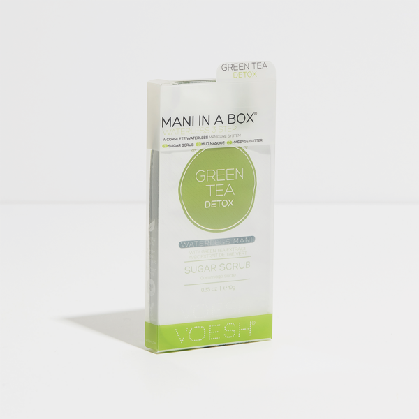 Voesh Mani in a Box Waterless 3 Step - Green Tea