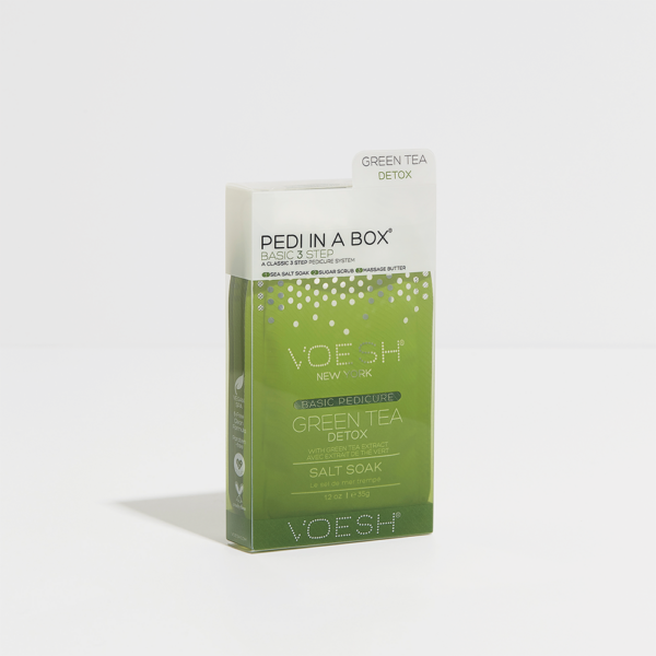 Voesh Pedi in a Box Basic 3 Step - Green Tea Detox