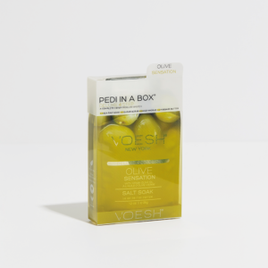 Voesh Pedi in a Box Deluxe 4 Step - Olive Sensation