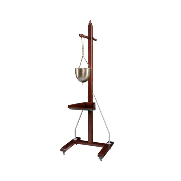 Wooden Shirodhara Stand With Head Rest Support